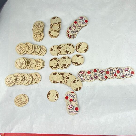 Vintage Mixed Lot Of Over 100 Milk Caps With Pure Fresh Milk Advertisement - Picture 6 of 8